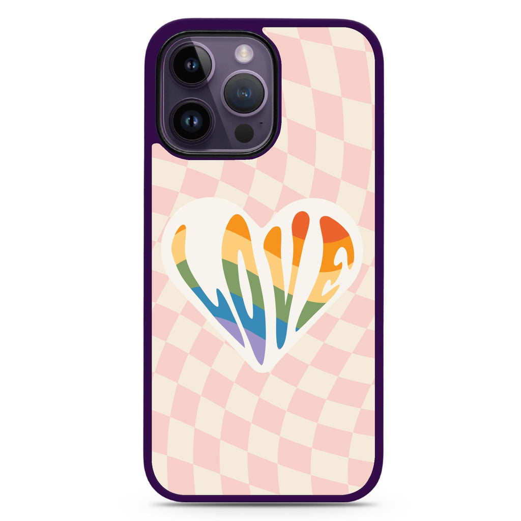 Rainbow LOVE Magsafe 兼容防衝擊保護殼