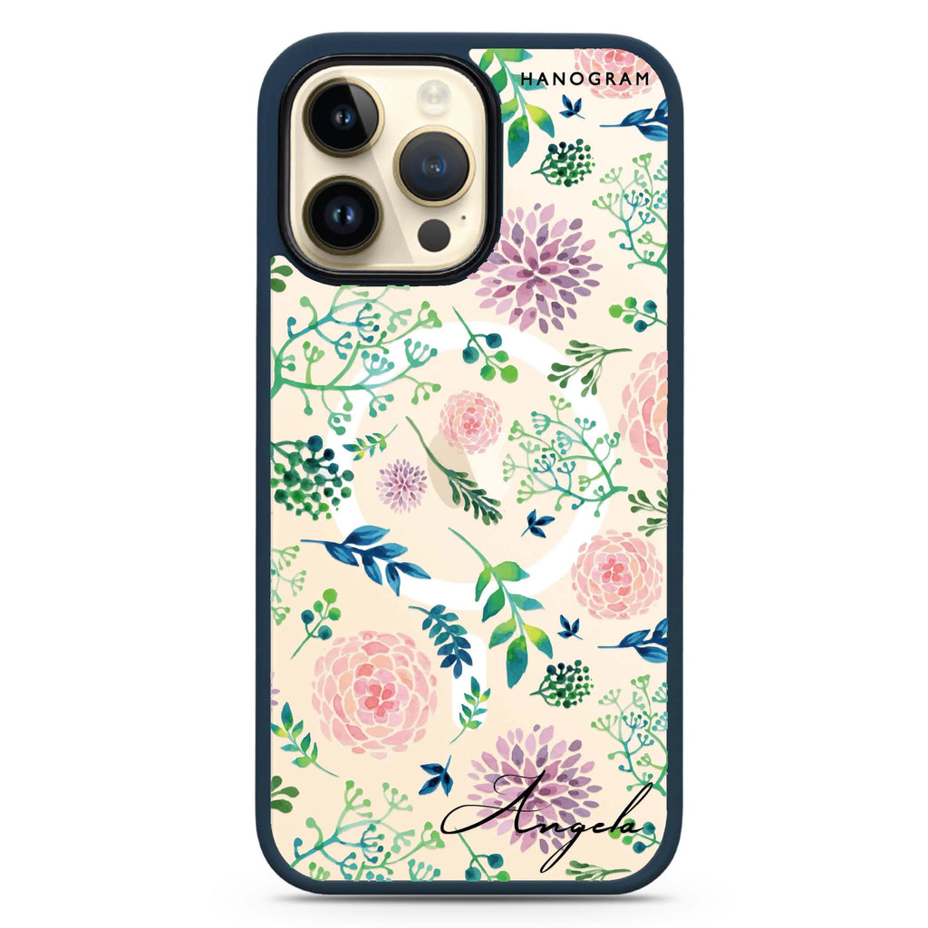 Paint Flower Magsafe 兼容防衝擊保護殼