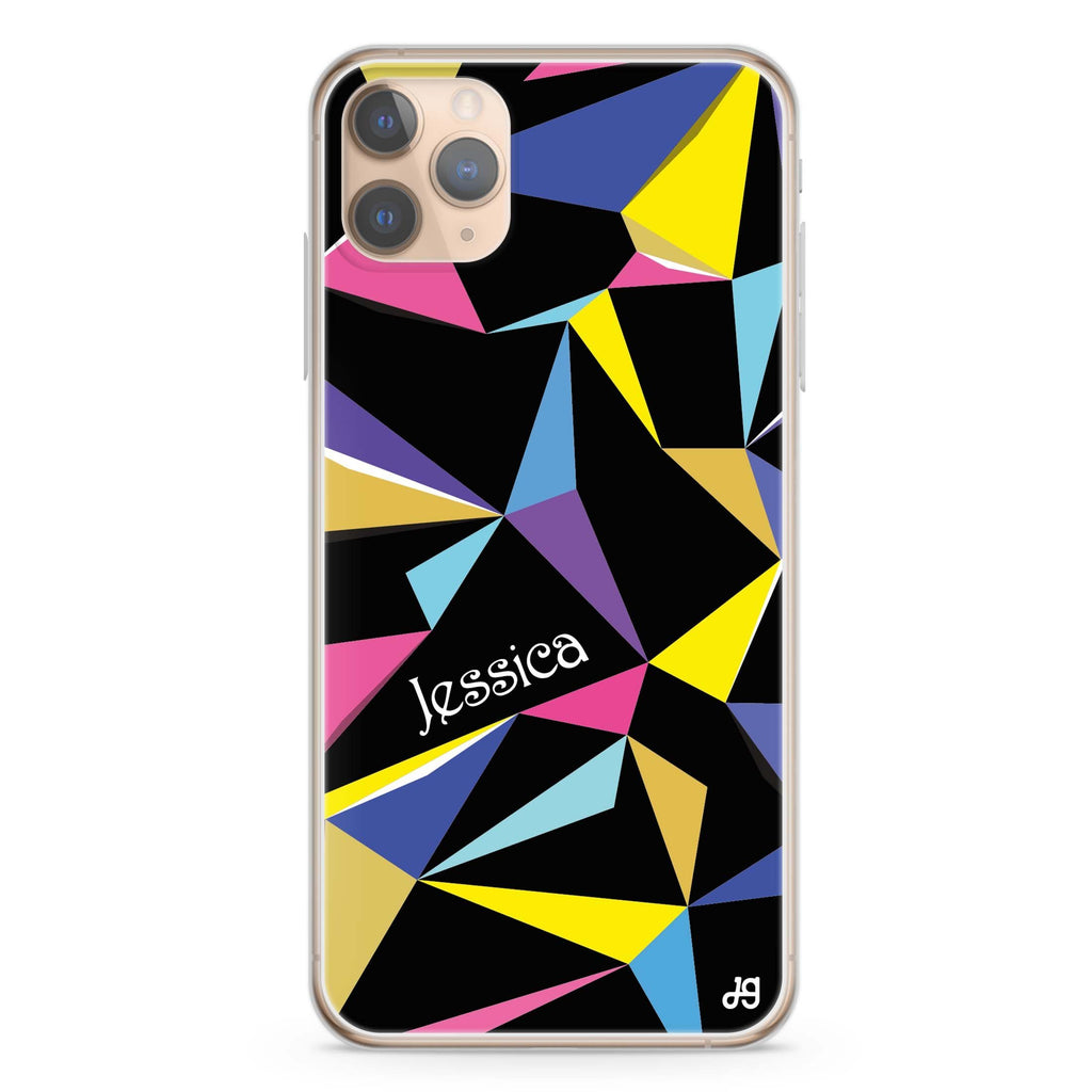 Geometric iPhone 11 Pro 水晶透明保護殼