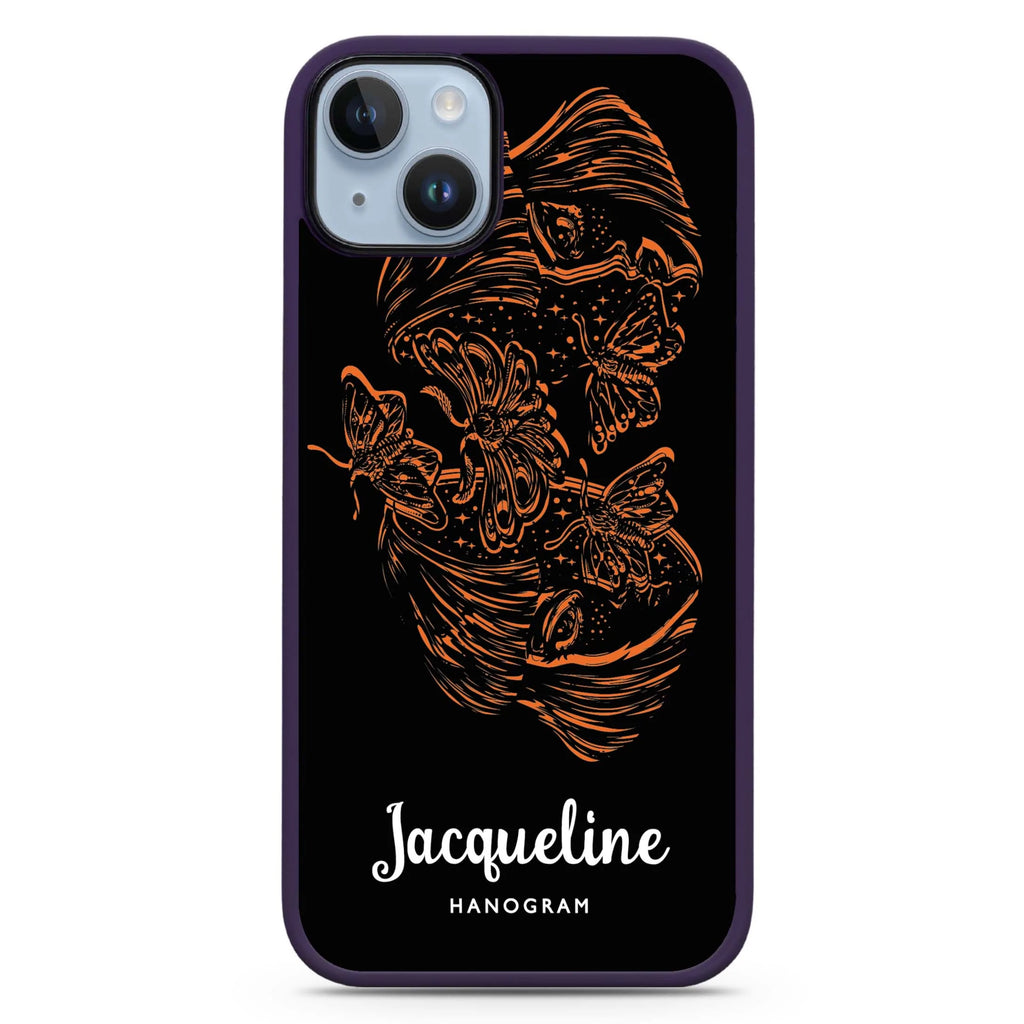 Artistic Face II iPhone 14 Plus Magsafe 兼容防衝擊保護殼