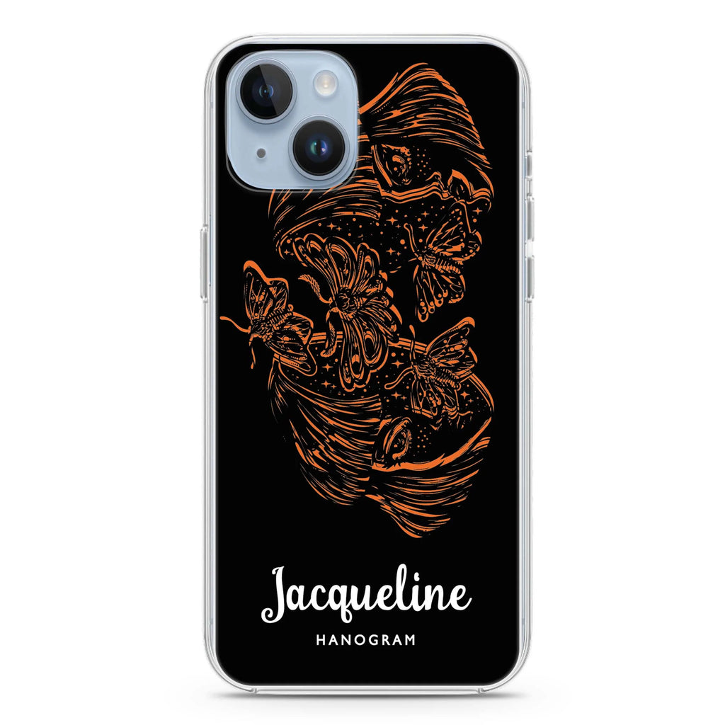 Artistic Face II iPhone 14 Plus Magsafe 兼容水晶透明保護殼