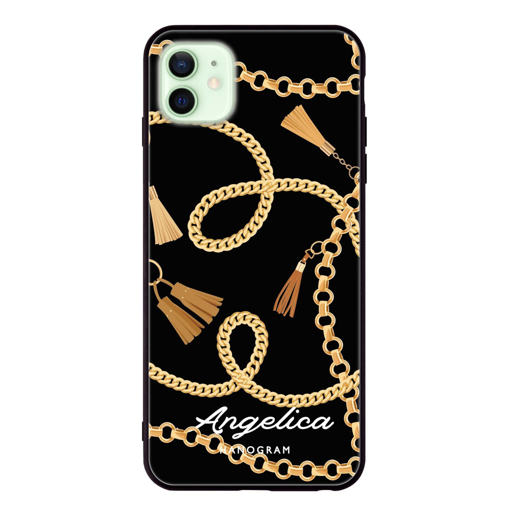 Belt and Chain I iPhone 12 超薄強化玻璃殻