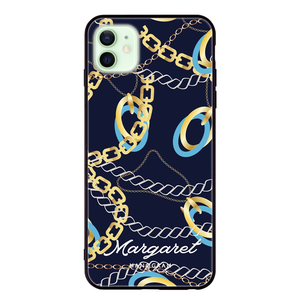 Belt and Chain II iPhone 12 mini 超薄強化玻璃殻