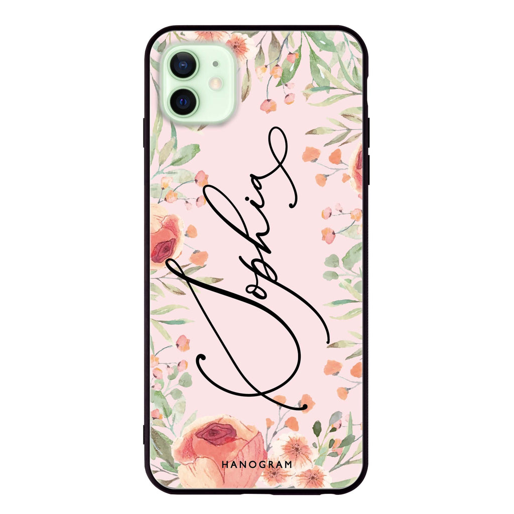 Glamorous Garden iPhone 12 mini 超薄強化玻璃殻