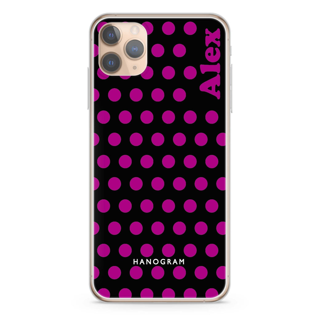 Wave Dots iPhone 11 Pro 水晶透明保護殼