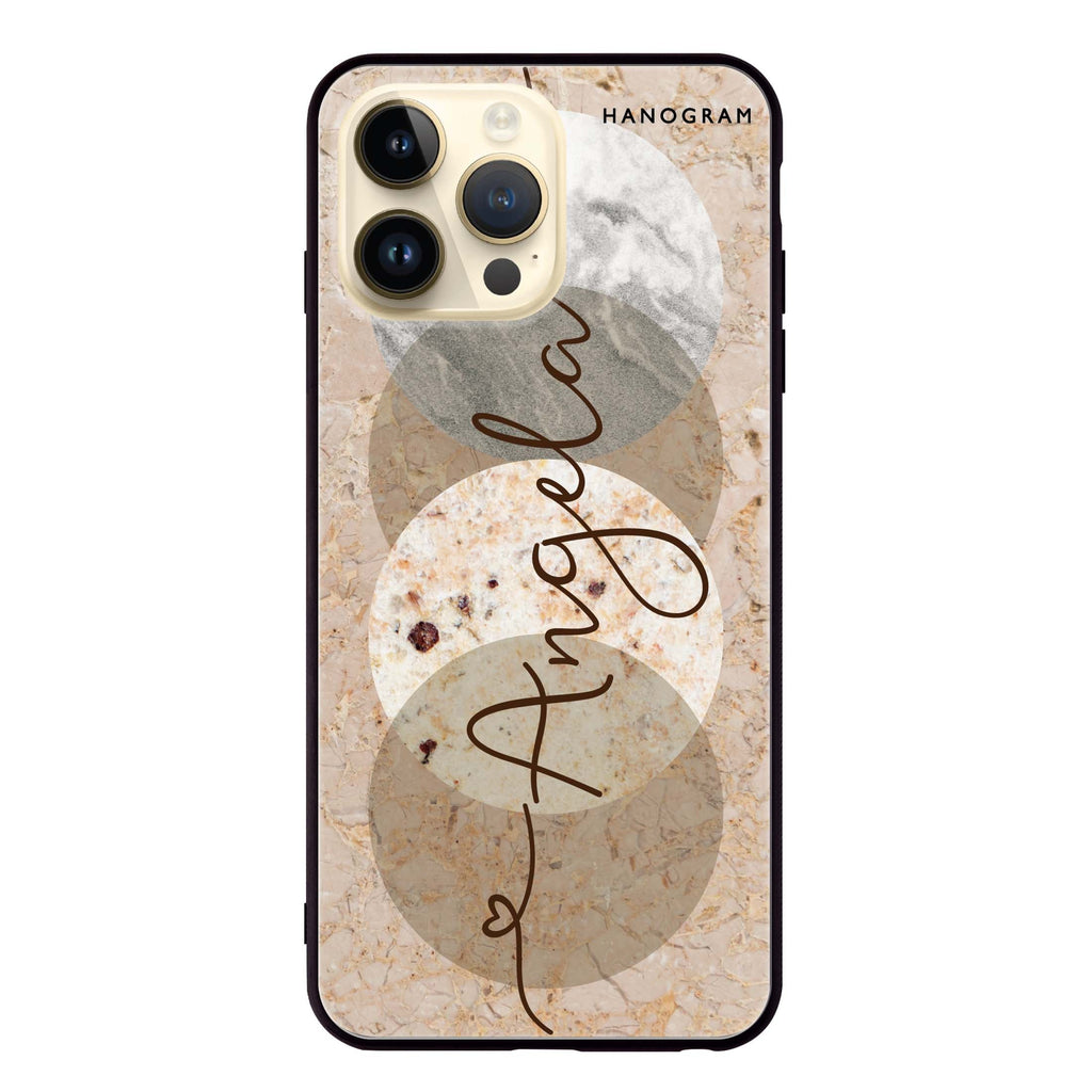Artistic Marble I iPhone 超薄強化玻璃殻