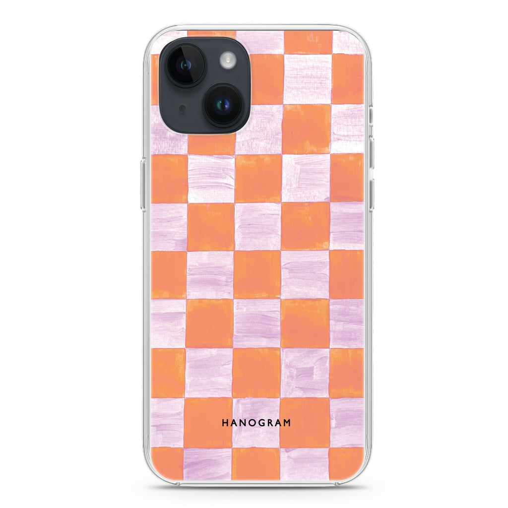 Abstract Paint Pattern iPhone 14 Plus Magsafe 兼容水晶透明保護殼