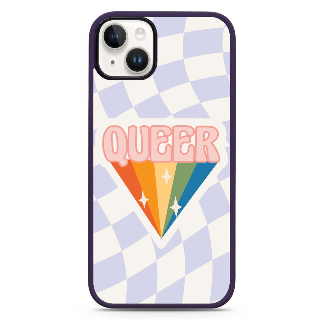 Queer iPhone 14 Plus Magsafe 兼容防衝擊保護殼