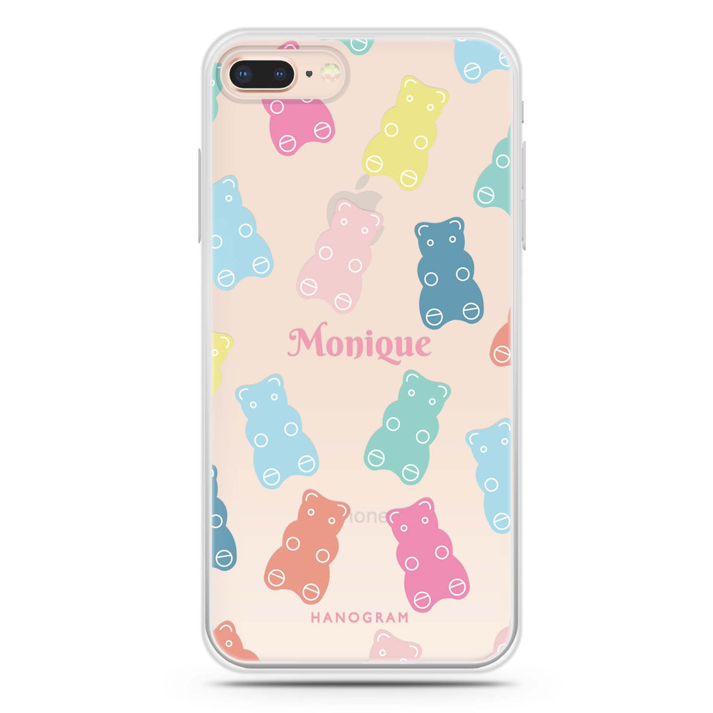 Sweet Dream Bear iPhone 8 Plus 水晶透明保護殼