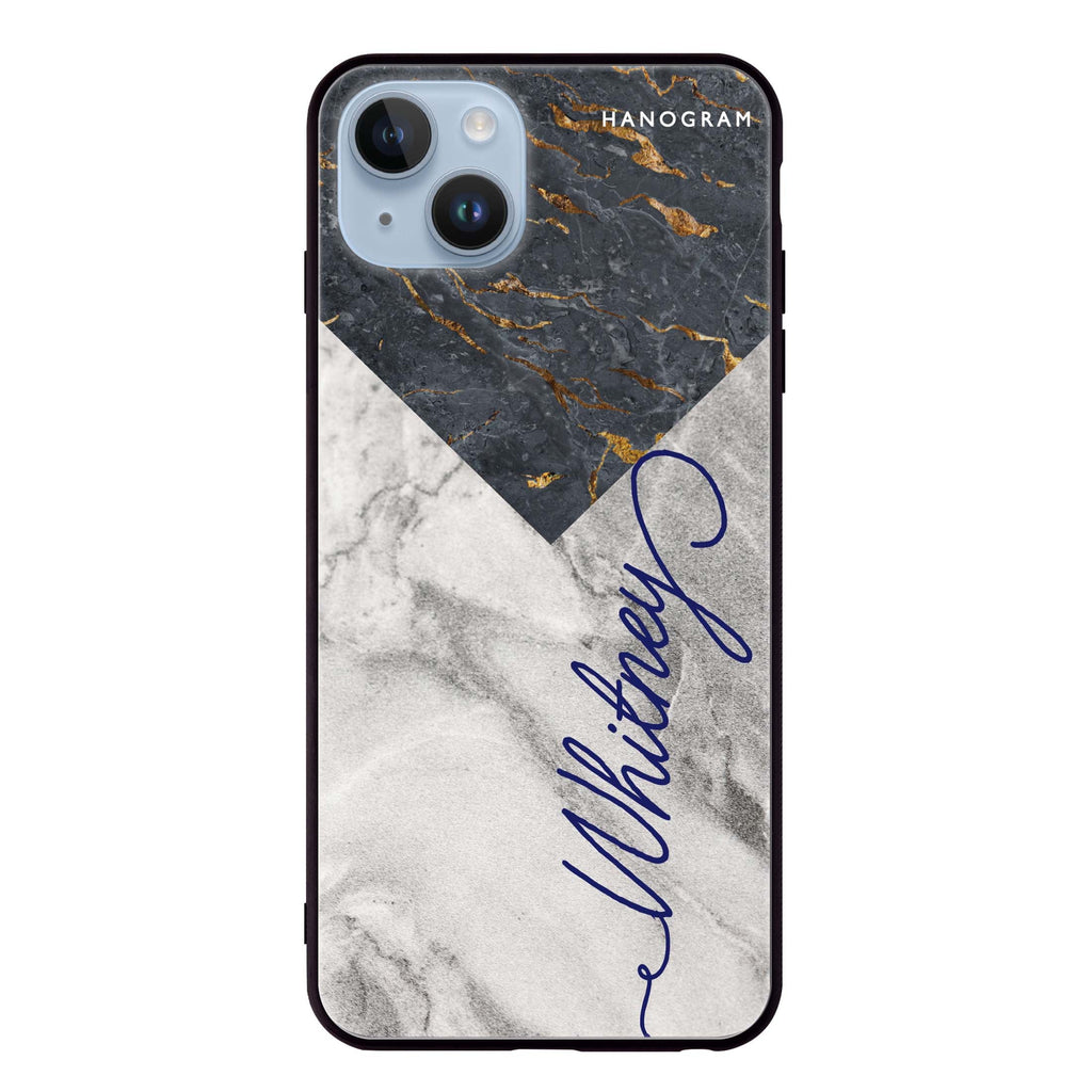 Mix Marble iPhone 13 超薄強化玻璃殻