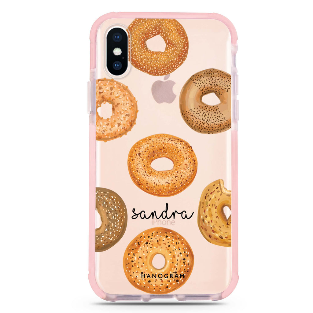 Delicious Donuts iPhone XS 吸震防摔保護殼