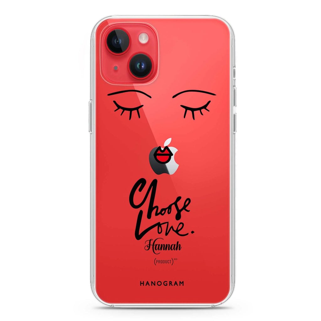 Choose Love iPhone 14 plus 水晶透明保護殼