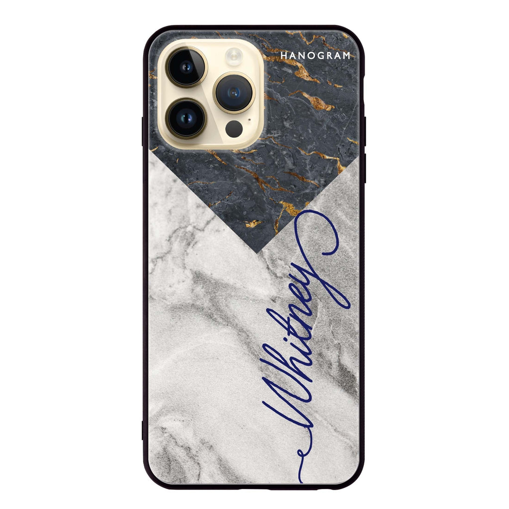 Mix Marble iPhone 超薄強化玻璃殻