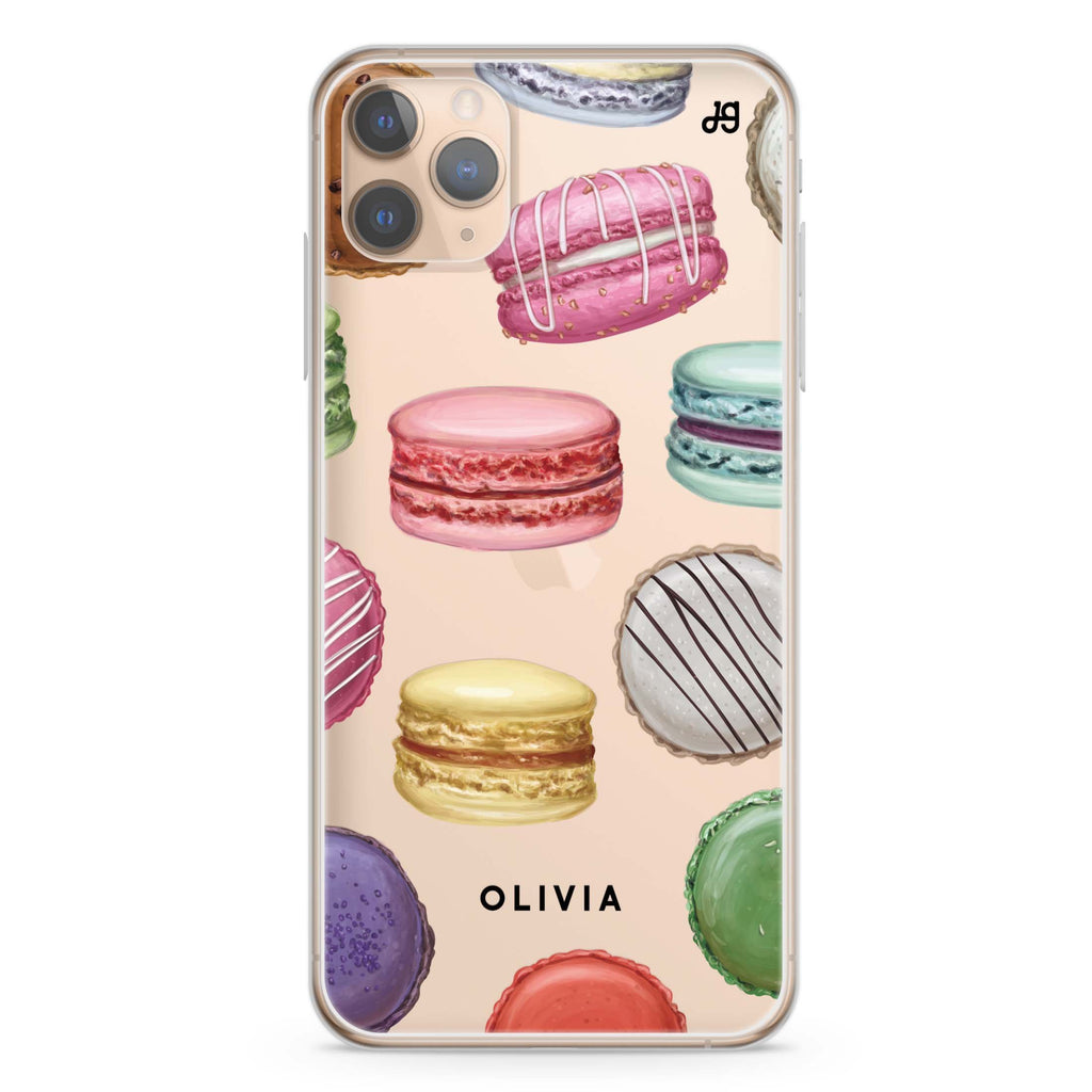 Macarons Land iPhone 11 Pro 水晶透明保護殼