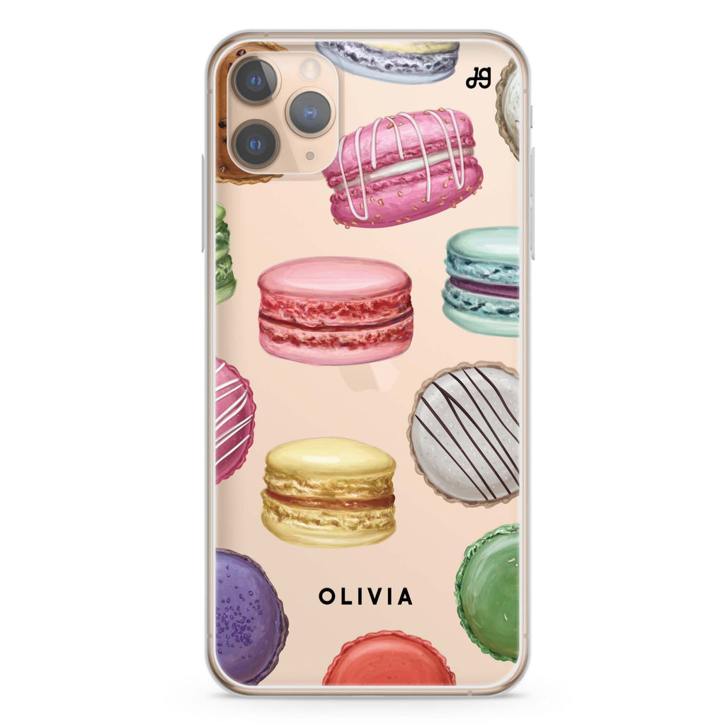 Macarons Land iPhone 11 Pro Max 水晶透明保護殼