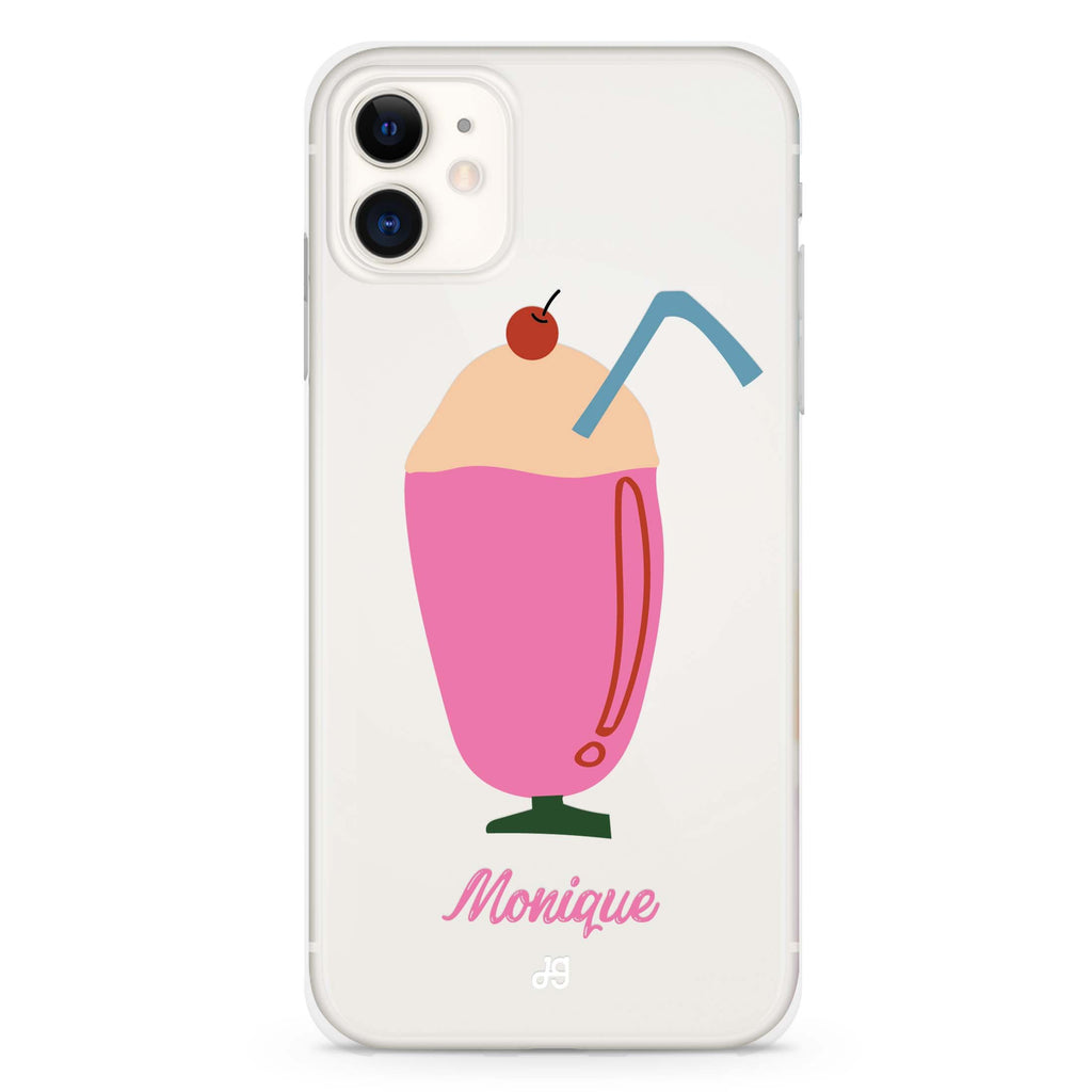 Ice cream Drinks iPhone 11 水晶透明保護殼