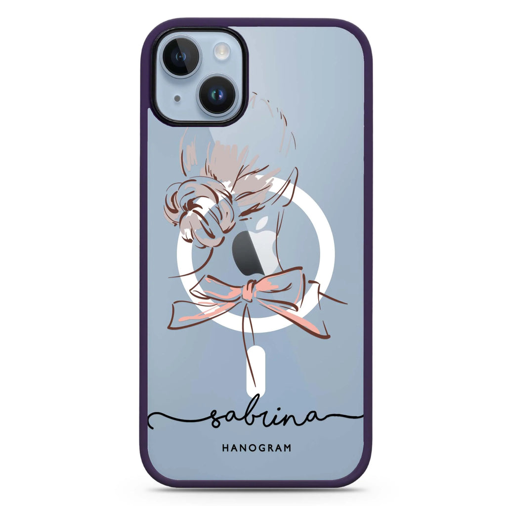 Artistic Girls II iPhone 14 Plus Magsafe 兼容防衝擊保護殼