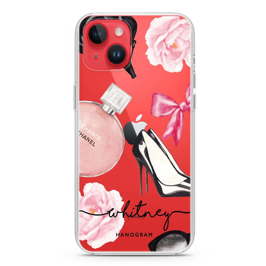 Fashion Cosmetic iPhone 14 水晶透明保護殼
