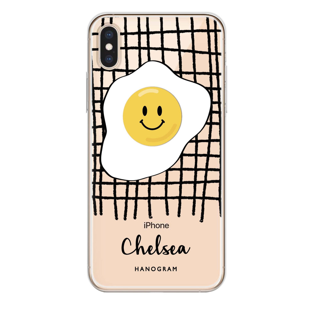 Funny Egg iPhone XS 水晶透明保護殼