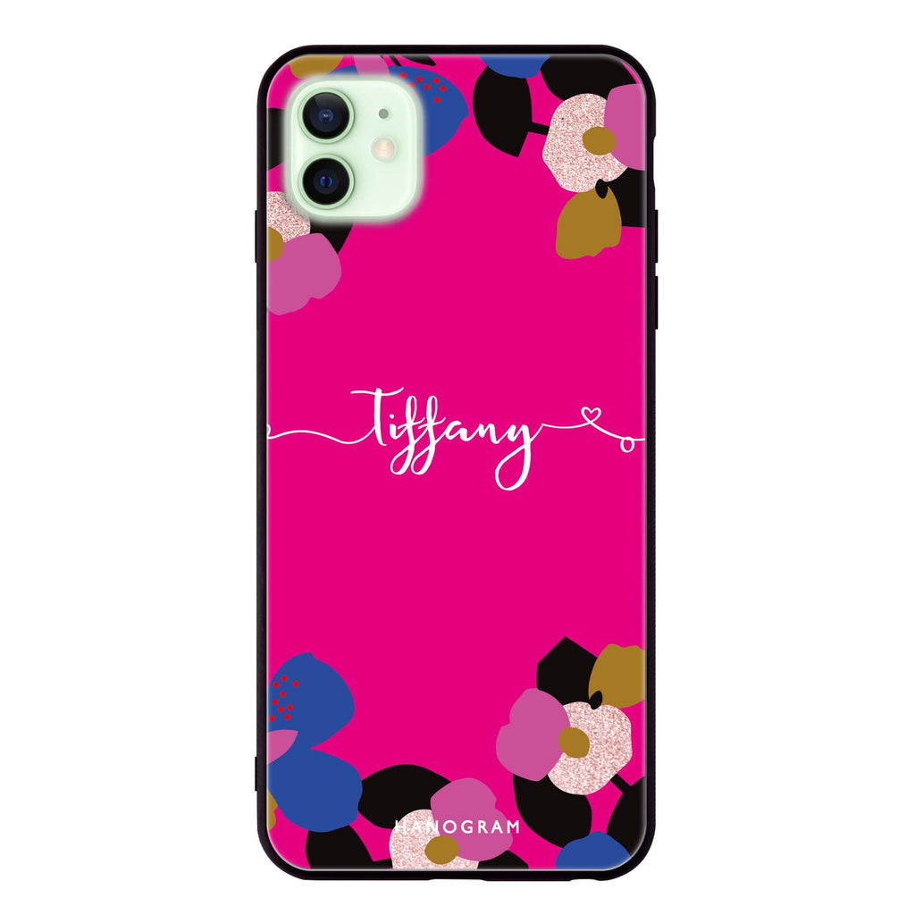 Floral POP II iPhone 12 超薄強化玻璃殻