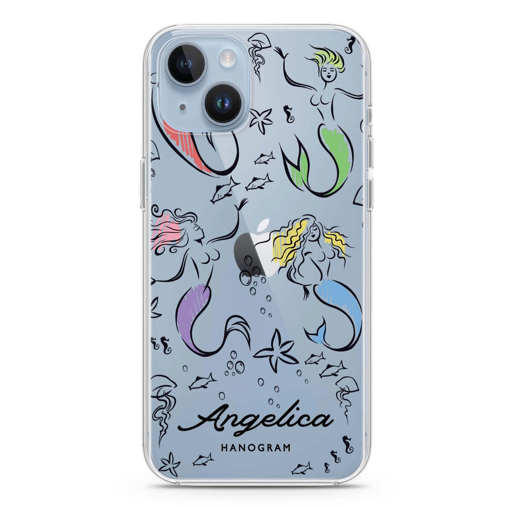 MerryMermaids iPhone 14 水晶透明保護殼