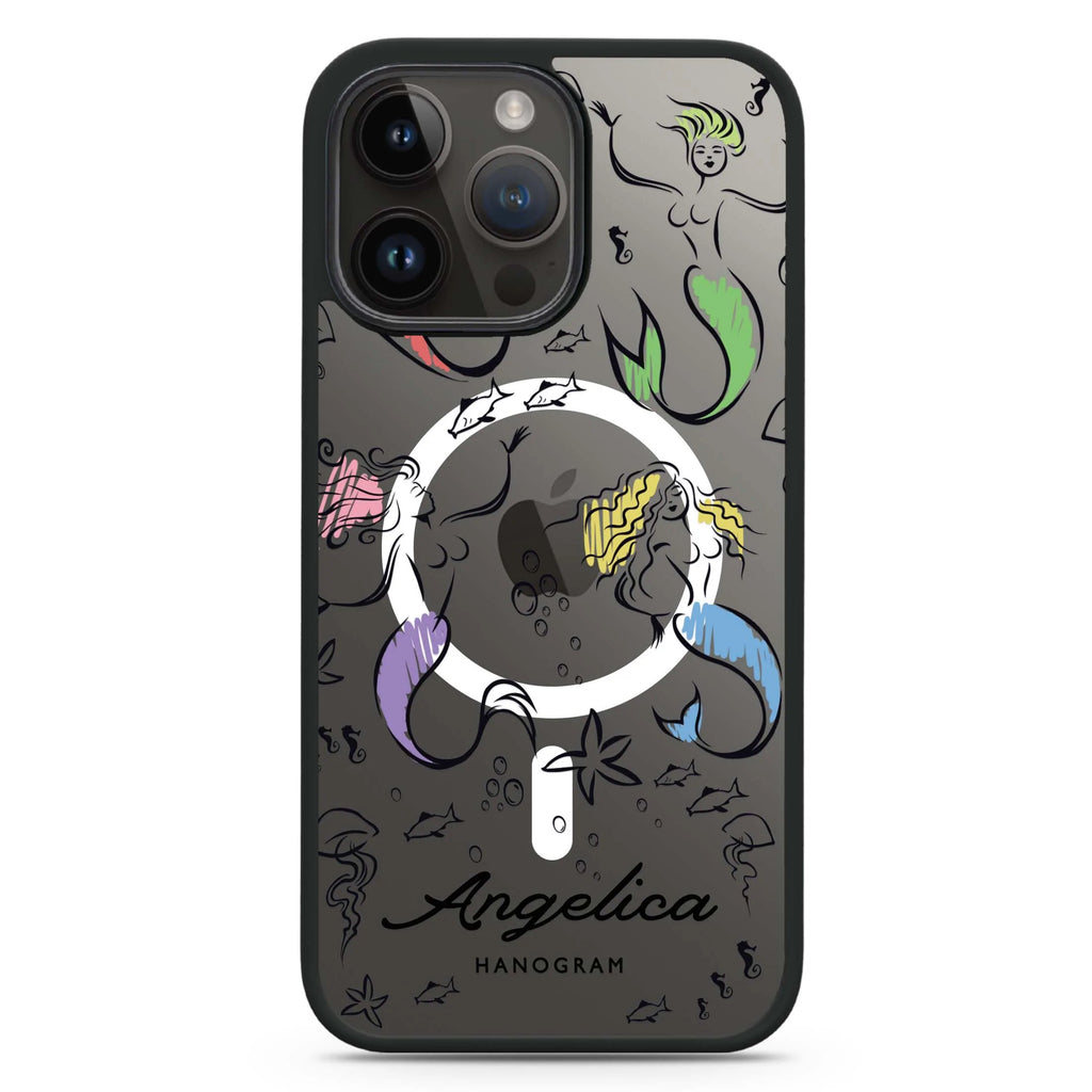 MerryMermaids Magsafe 兼容防衝擊保護殼