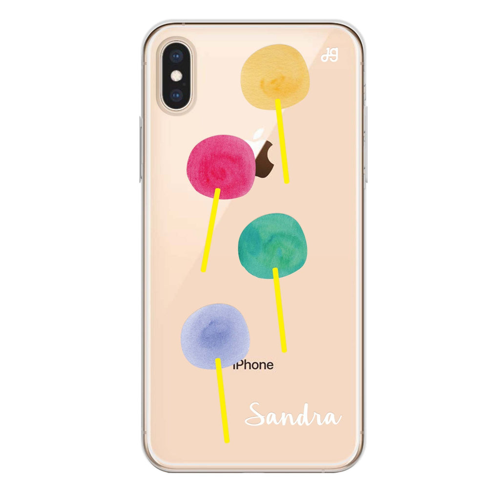 Colorful Candy I iPhone XS 水晶透明保護殼