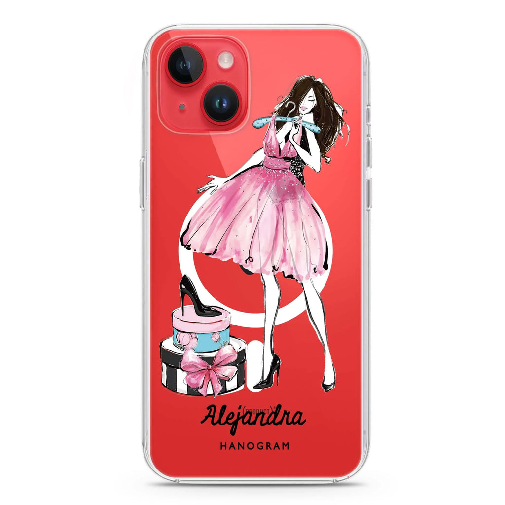 Fashion Party iPhone 14 Magsafe 兼容水晶透明保護殼