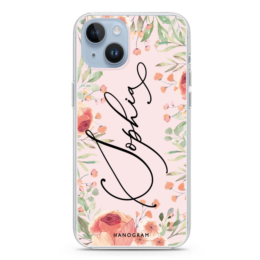 Glamorous Garden iPhone 14 Magsafe 兼容水晶透明保護殼