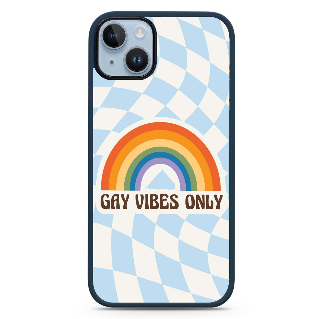 Gay Vibes Only iPhone 14 Plus Magsafe 兼容防衝擊保護殼
