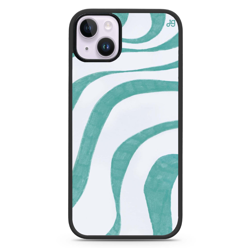 Abstract Paint Pattern iPhone 14 Plus Magsafe 兼容防衝擊保護殼
