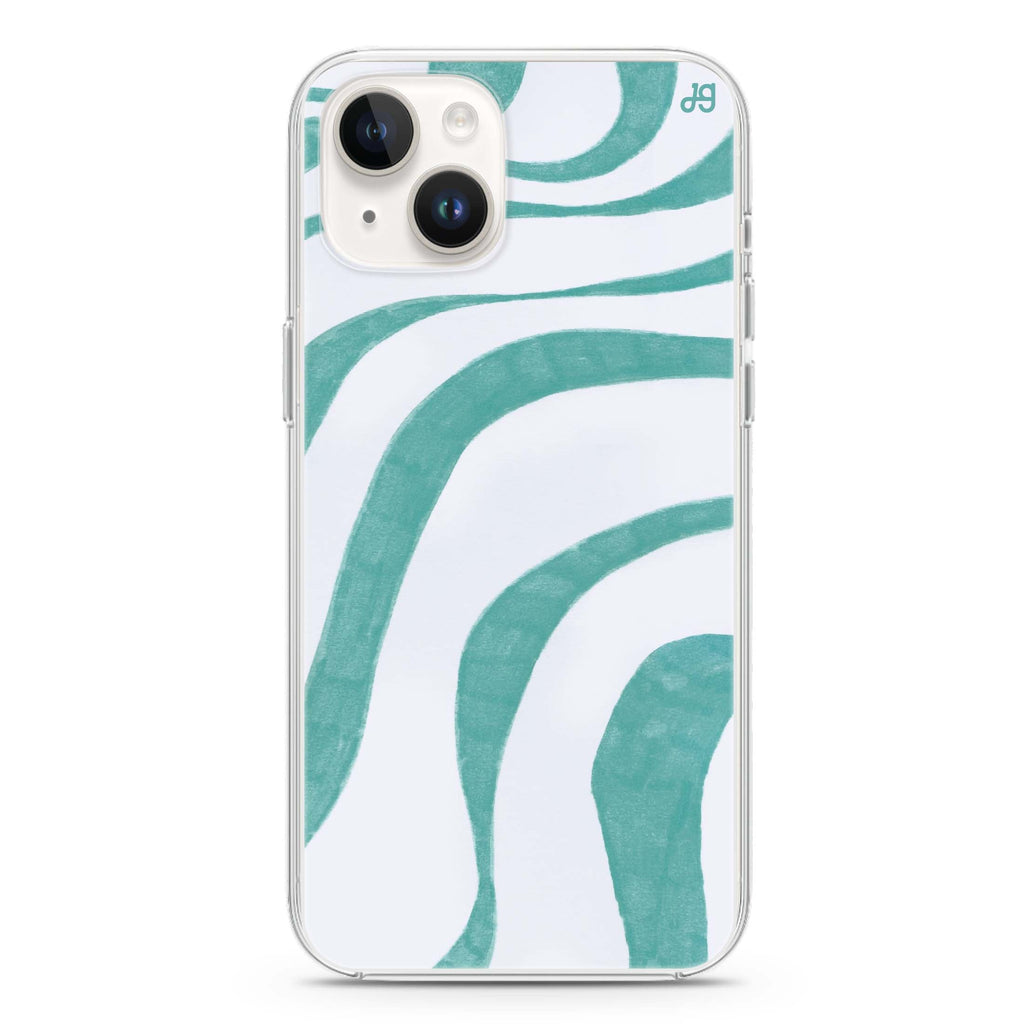 Abstract Paint Pattern iPhone 14 水晶透明保護殼