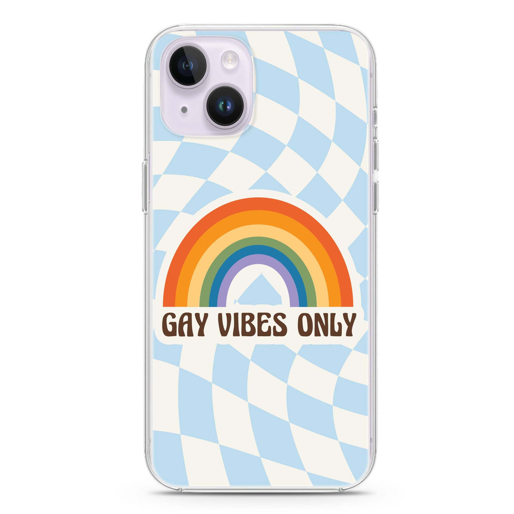 Gay Vibes Only iPhone 14 水晶透明保護殼