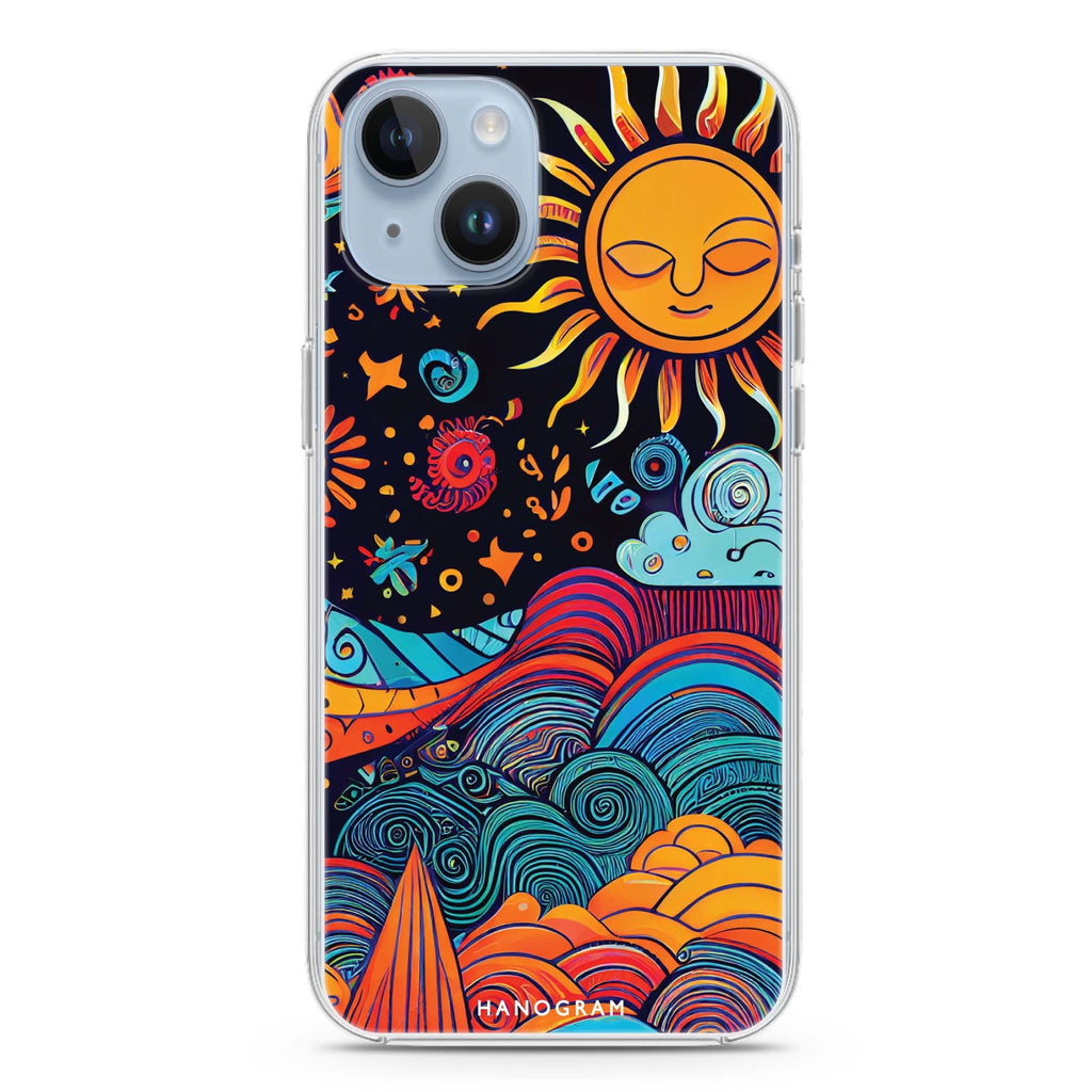 Sun Art iPhone 14 Plus Magsafe 兼容水晶透明保護殼