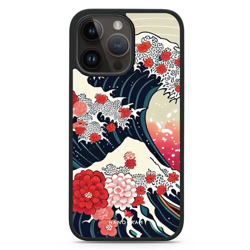 Waves & Flowers Magsafe 兼容防衝擊保護殼