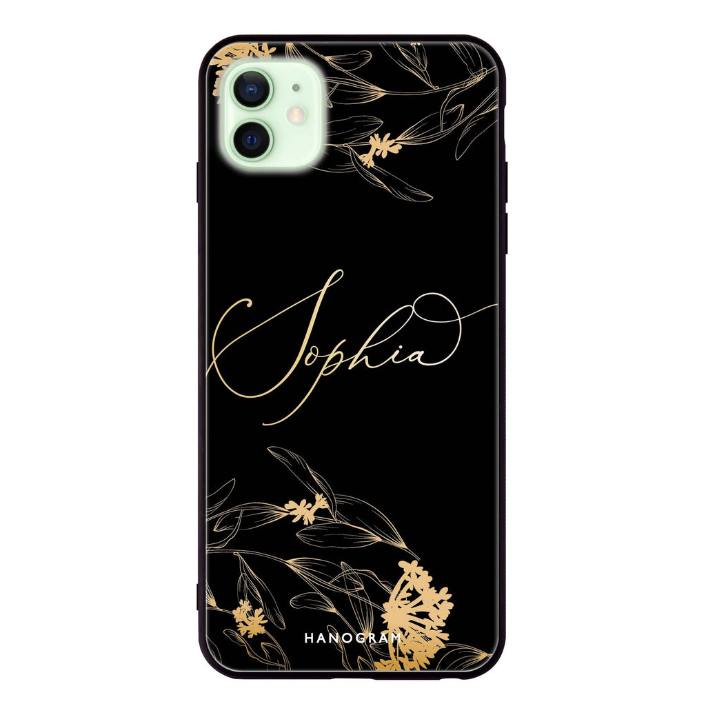 Crafts Of Floral II iPhone 12 超薄強化玻璃殻