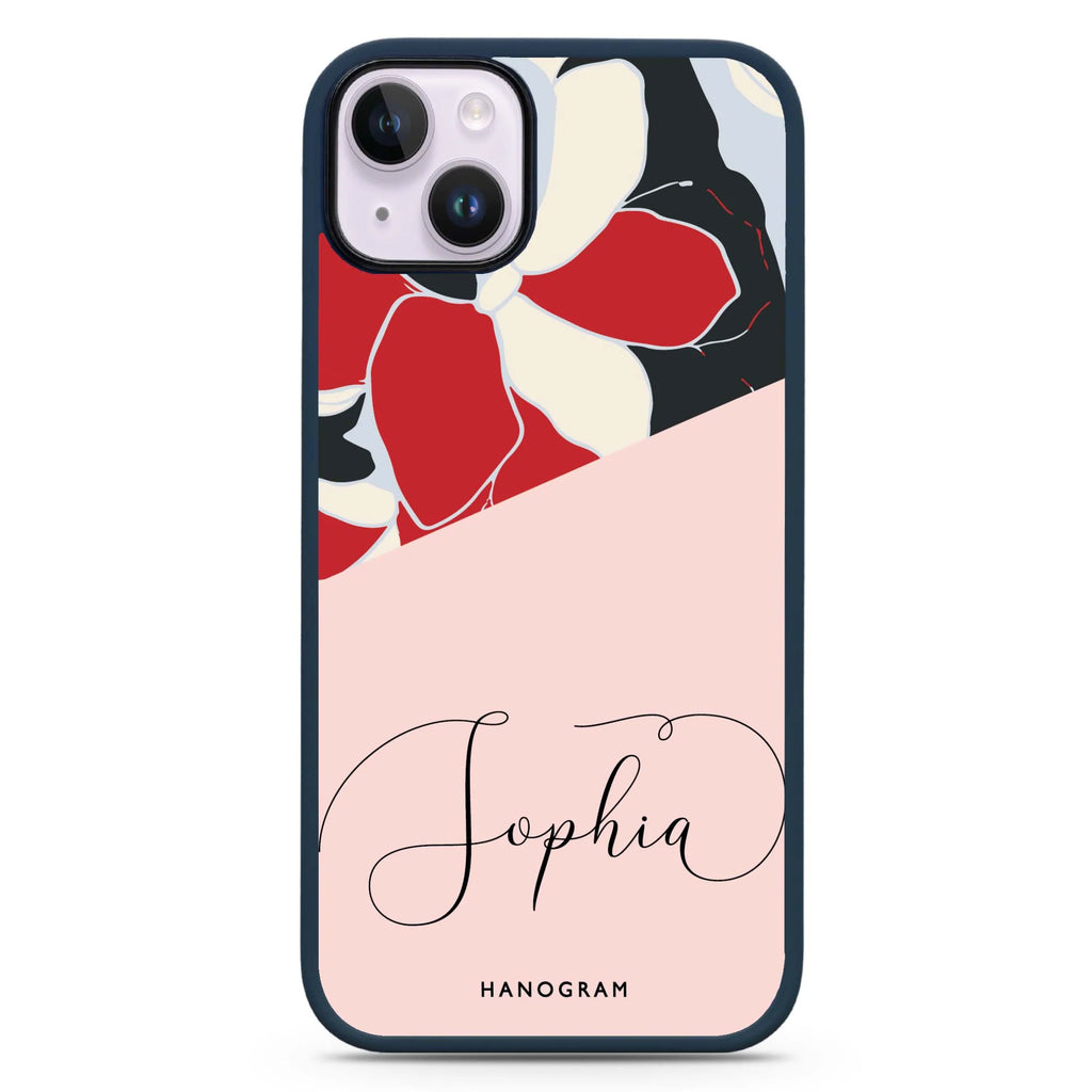 Floral POP iPhone 14 Plus Magsafe 兼容防衝擊保護殼
