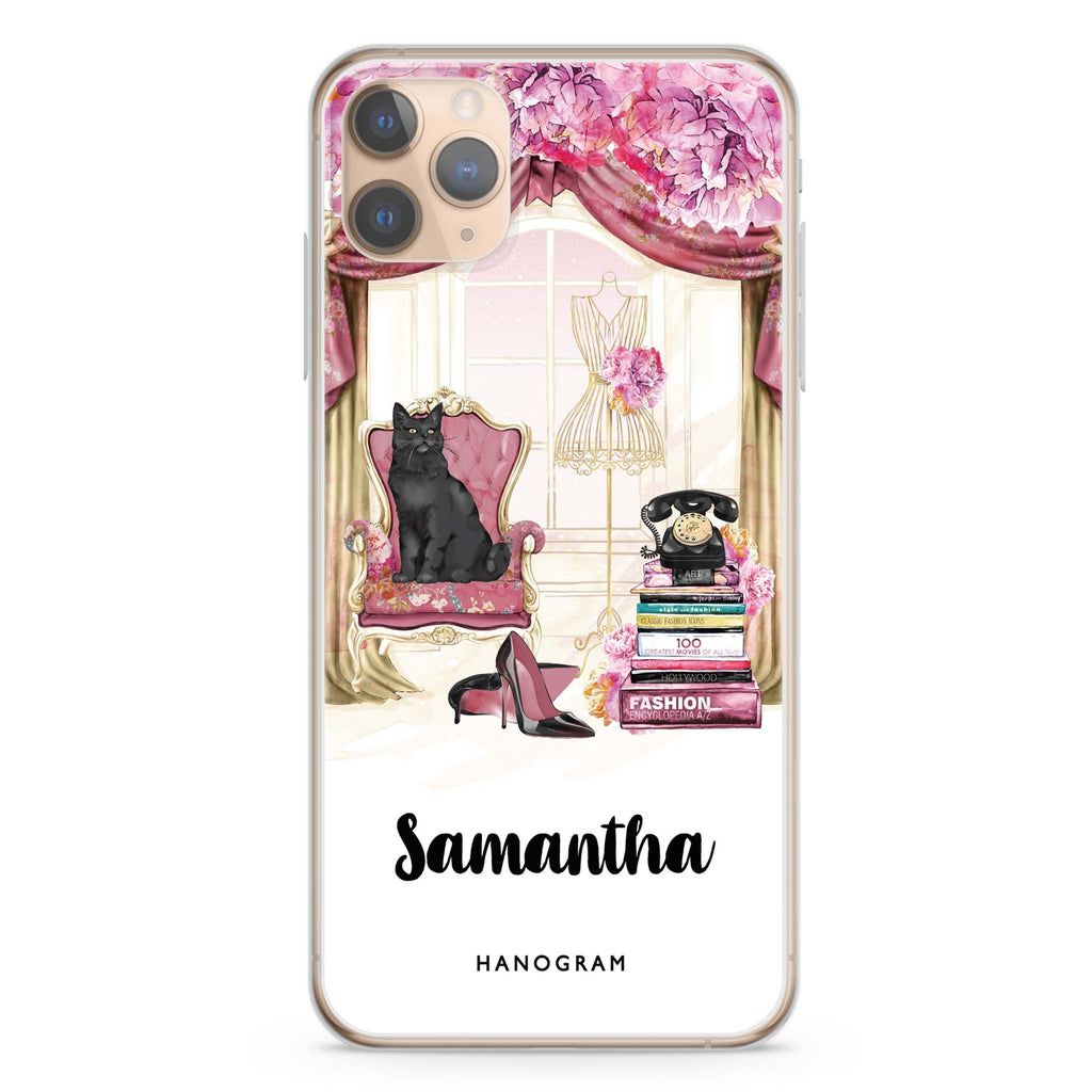 Vintage Fashion iPhone 11 Pro Max 水晶透明保護殼