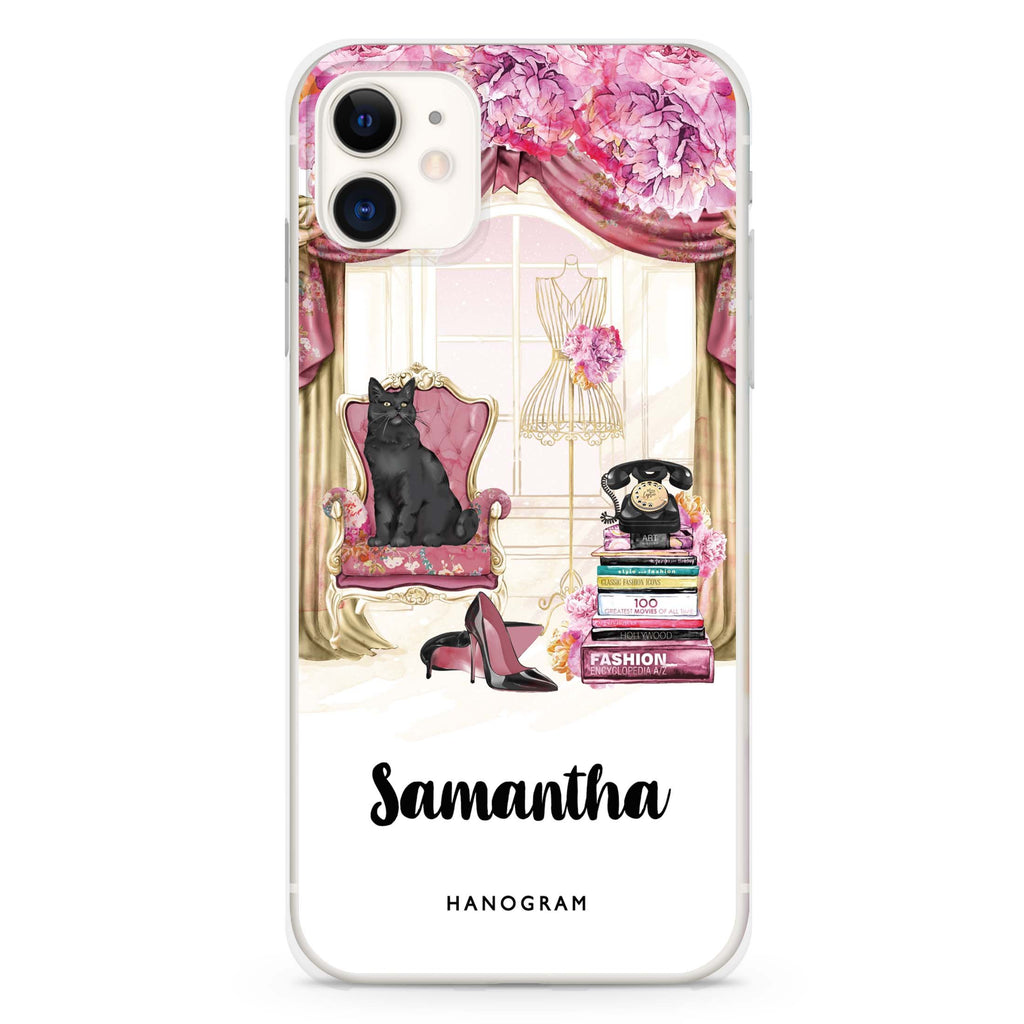 Vintage Fashion iPhone 11 水晶透明保護殼