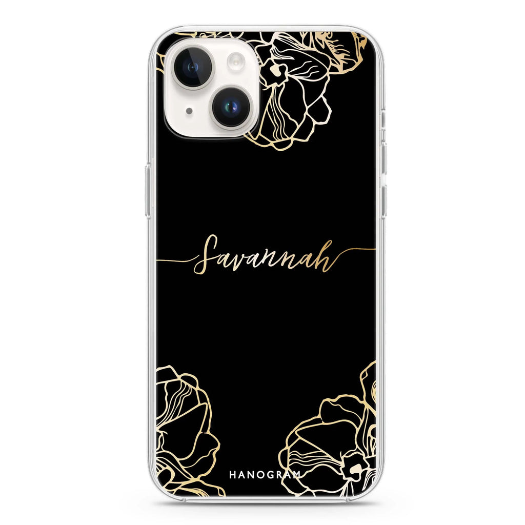 Crafts Of Floral iPhone 14 Magsafe 兼容水晶透明保護殼