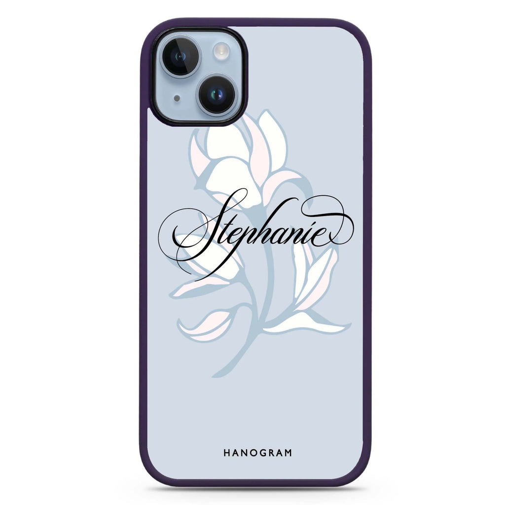 Exquisite Flowers iPhone 14 Plus Magsafe 兼容防衝擊保護殼