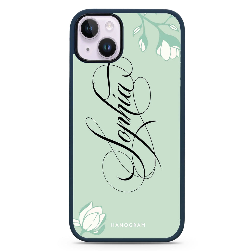 Exquisite Flowers II iPhone 14 Plus Magsafe 兼容防衝擊保護殼