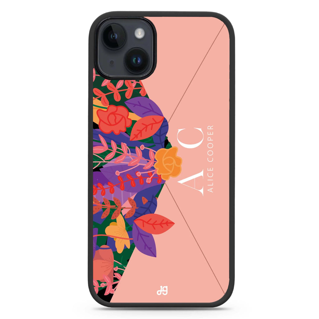 Letter Of Floral iPhone 14 Plus Magsafe 兼容防衝擊保護殼