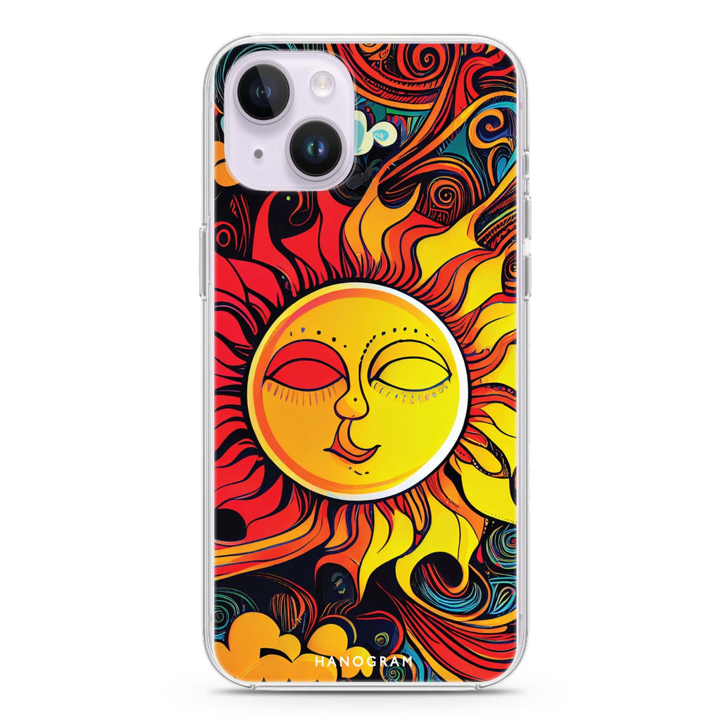 Sun imagination iPhone 14 Plus Magsafe 兼容水晶透明保護殼