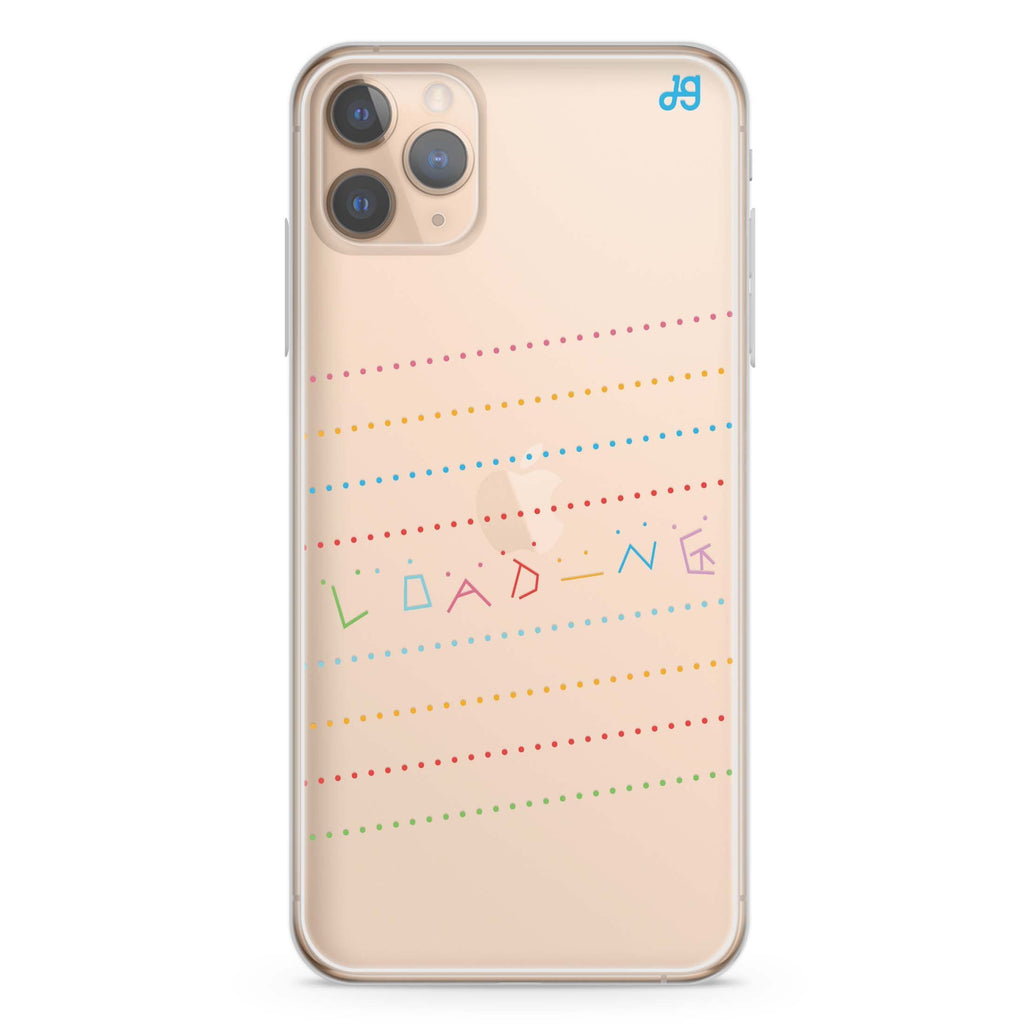Words Loading iPhone 11 Pro Max 水晶透明保護殼