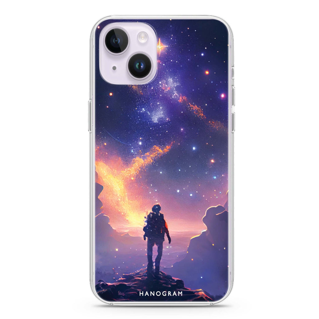 Imagine the Galaxy iPhone 14 Magsafe 兼容水晶透明保護殼
