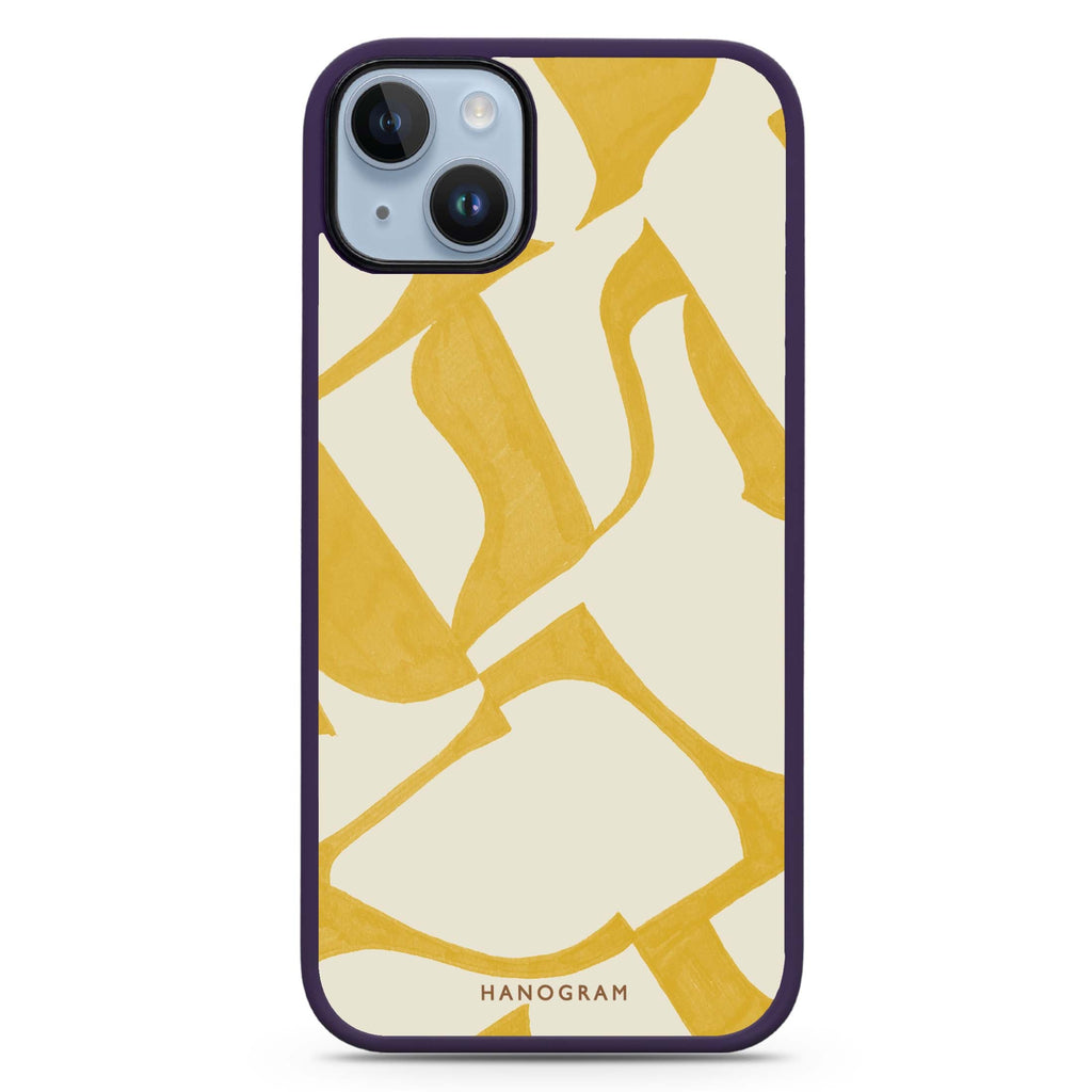 Abstract Paint Pattern iPhone 14 Plus Magsafe 兼容防衝擊保護殼