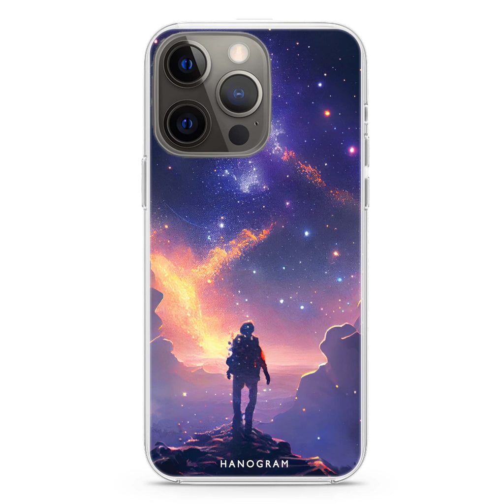 Imagine the Galaxy iPhone 14 Plus Magsafe 兼容水晶透明保護殼