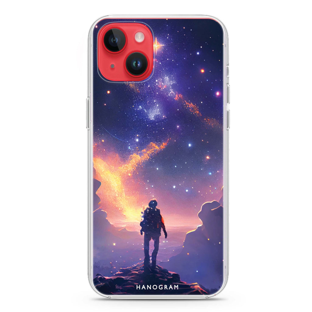 Imagine the Galaxy iPhone 14 水晶透明保護殼