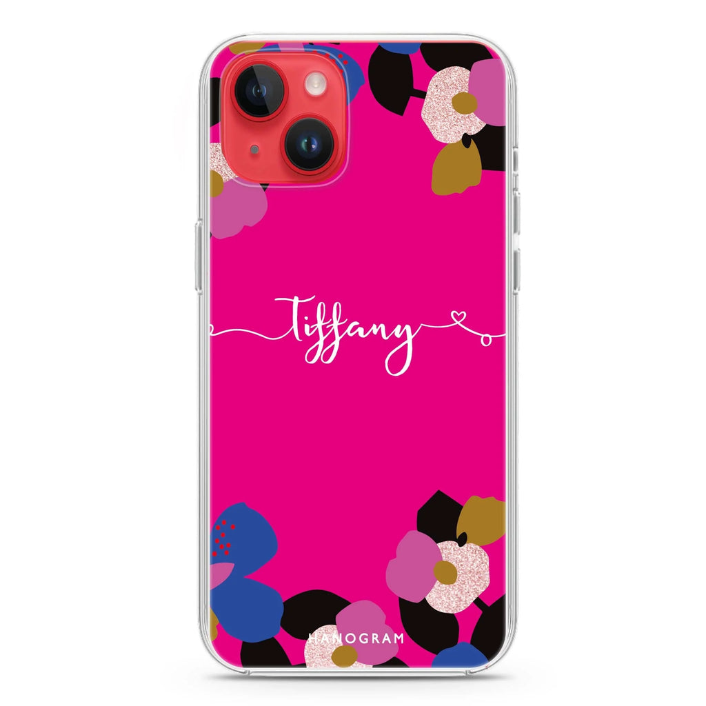 Floral POP II iPhone 14 plus 水晶透明保護殼